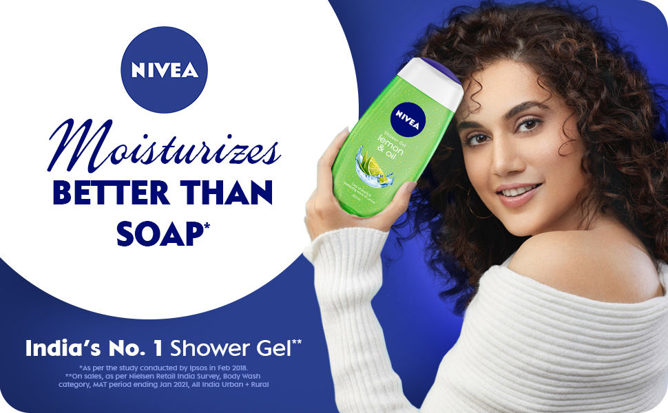 Buy Nivea Lemon & Oil Shower Gel (250 ml) Online Purplle