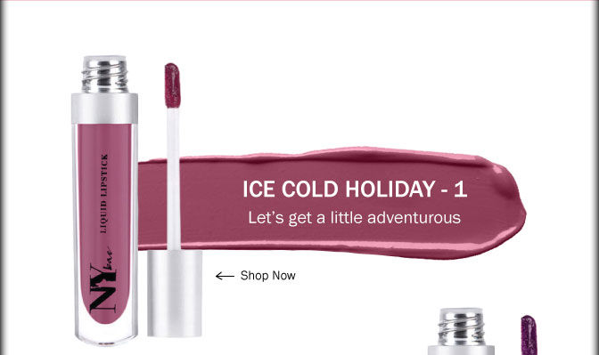 ice cold holiday lipstick