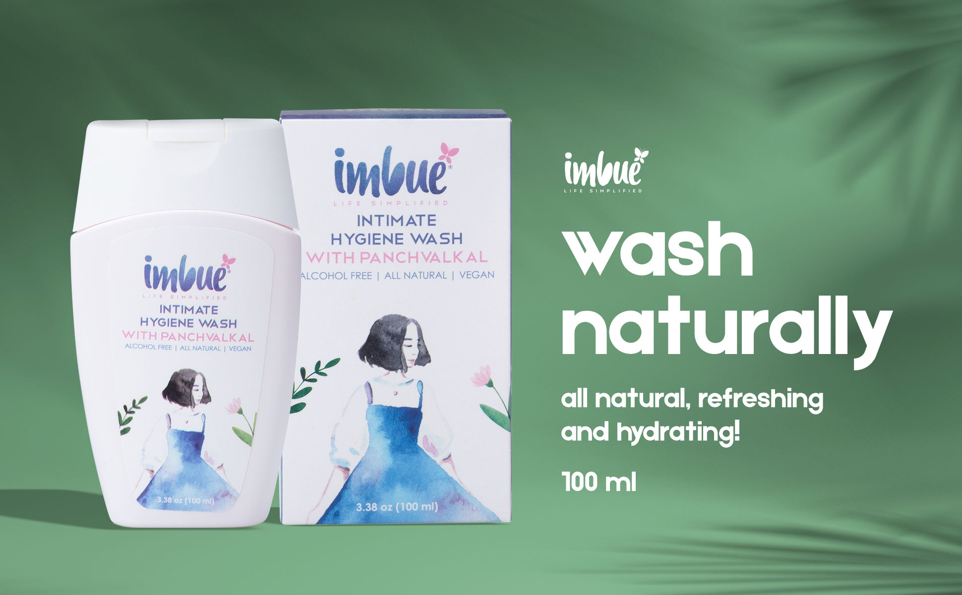 Buy Imbue Natural Intimate Hygiene Wash (100 ml) Online Purplle