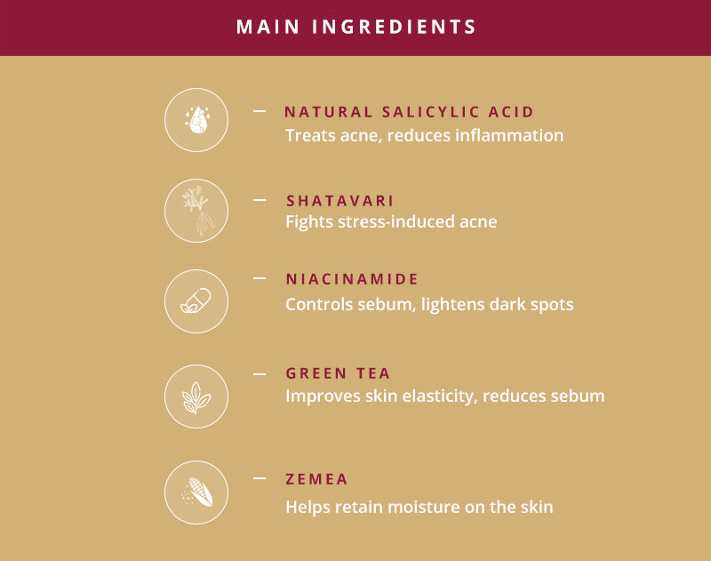 Carmesi Foaming Face Wash for Hormonal Acne (100 ml)