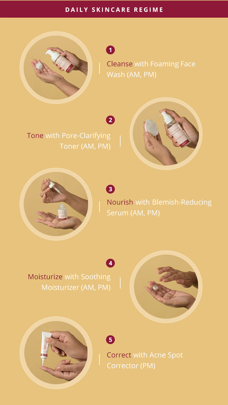 Carmesi Foaming Face Wash for Hormonal Acne (100 ml)