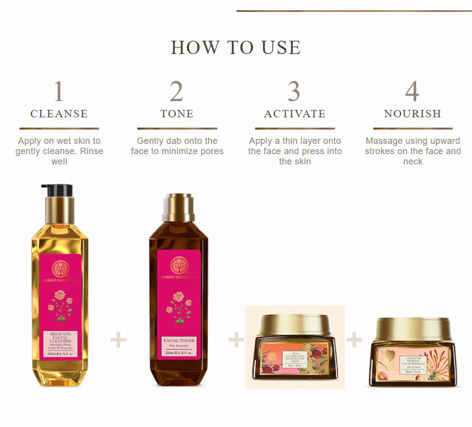 Forest Essentials Ojas Illuminating Night Beauty Balm, 15 gms