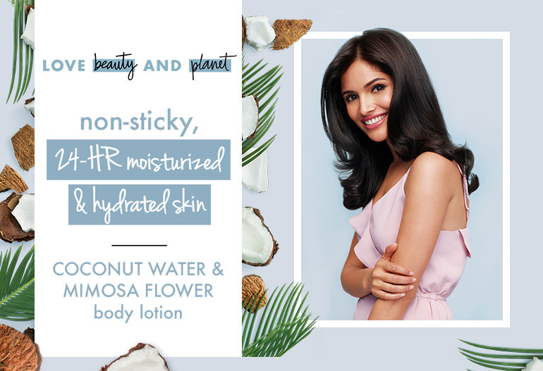 Love Beauty & Coconut Water and Mimosa Flower Aroma Luscious