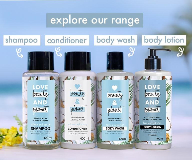 Love Beauty & Coconut Water and Mimosa Flower Aroma Luscious