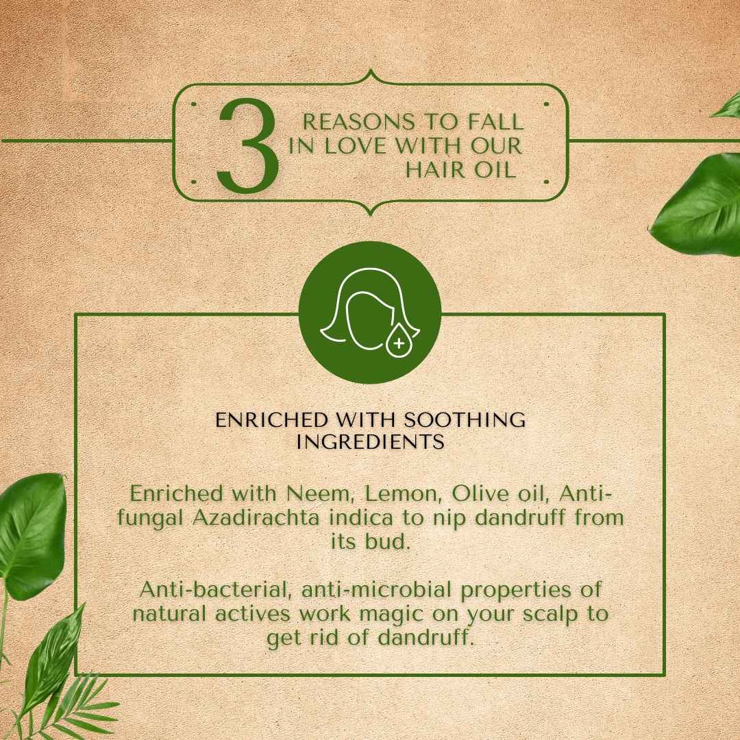 Buy Nutrinorm Captivate Anti Dandruff Hair Oil 'Enriched with Neem