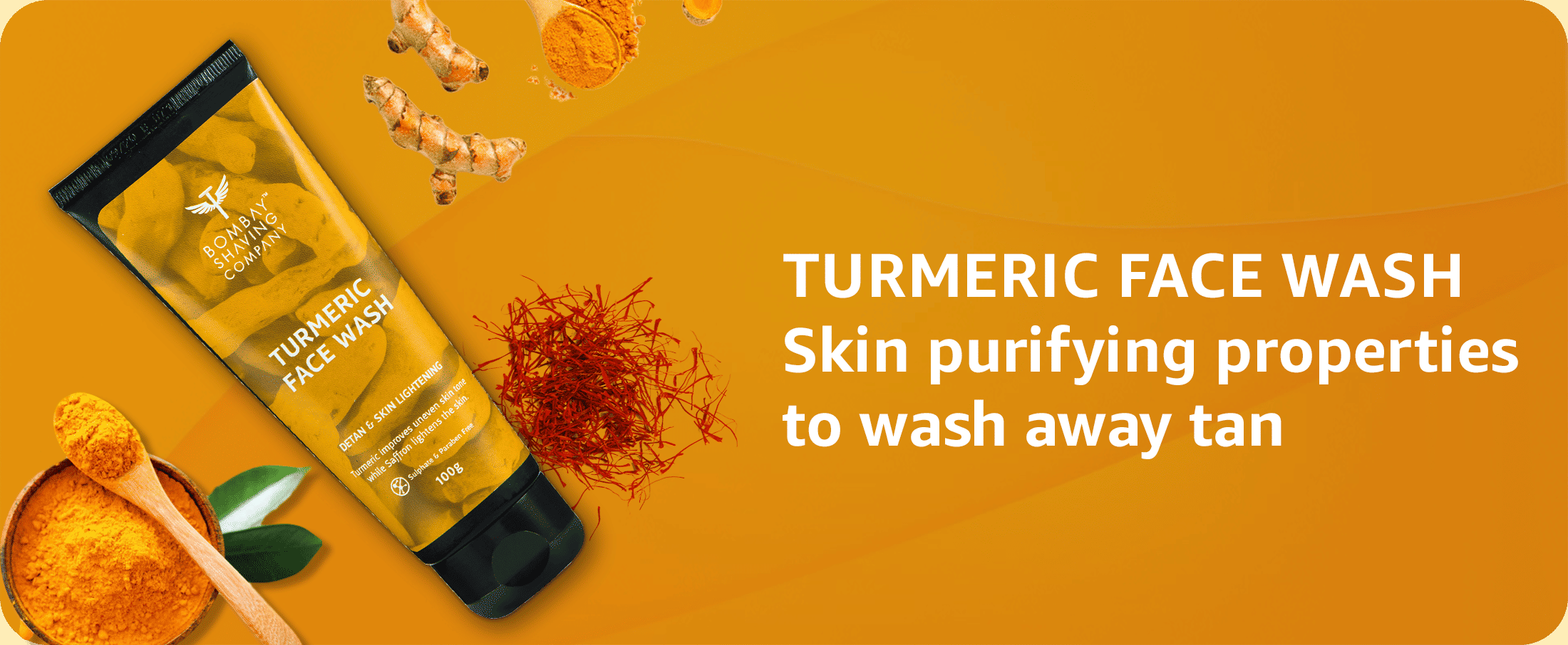 Buy Bombay Shaving Company Turmeric Face Wash Online Purplle