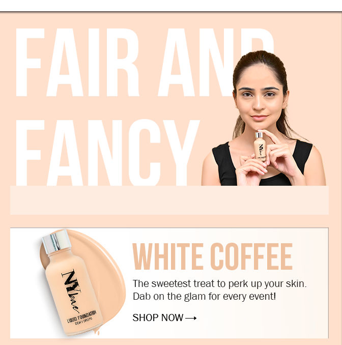 NY Bae Dewy Drops Liquid Foundation White Coffee (30 ml)
