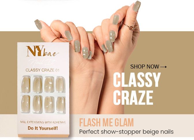 NY Bae Nail It Nail Extensions With Adhesive  Summer Sparkle 07