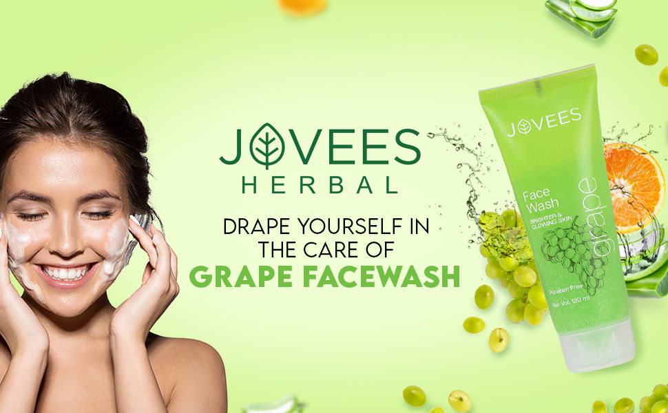 Buy Jovees Grape Face Wash 120 ml Online Purplle