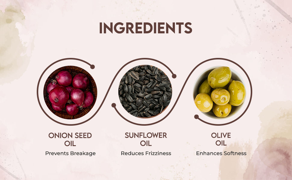 Jovees Organic Onion Hair Oil (100 ml)