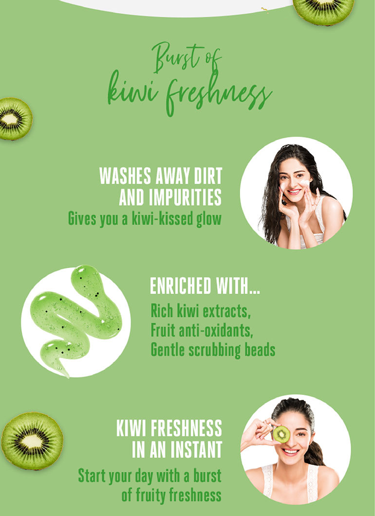 Buy Lakme Blush & Glow Kiwi Freshness Gel Face Wash with Kiwi Extracts