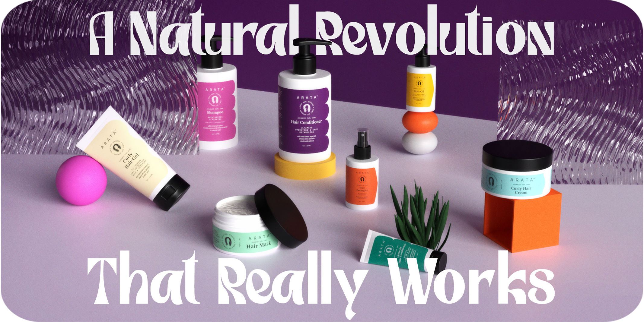 Arata Advanced Curl Care Hair Detangler (100 ML), Advanced Curl Care