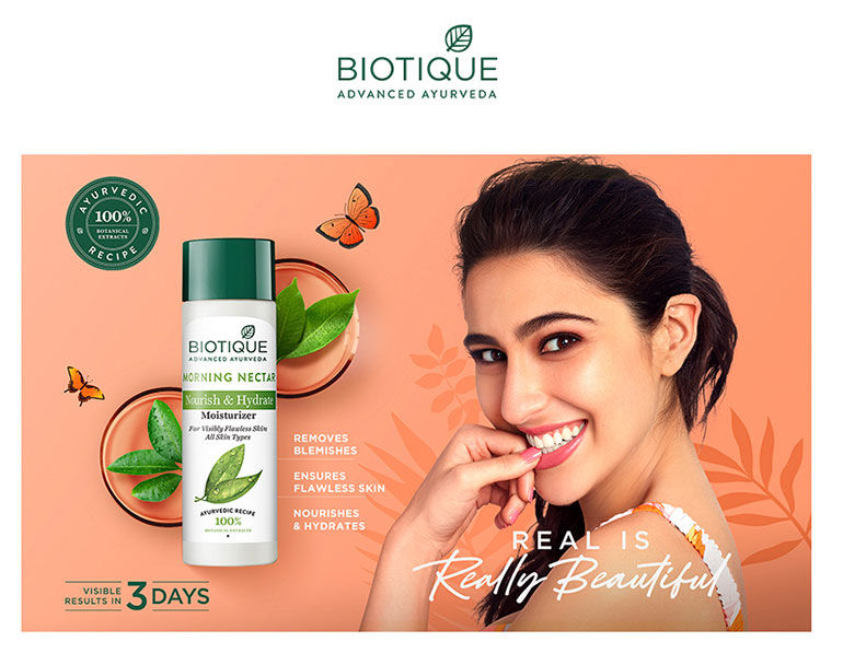 Biotique Morning Nectar Nourish & Hydrate Moisturizer (120 ml)