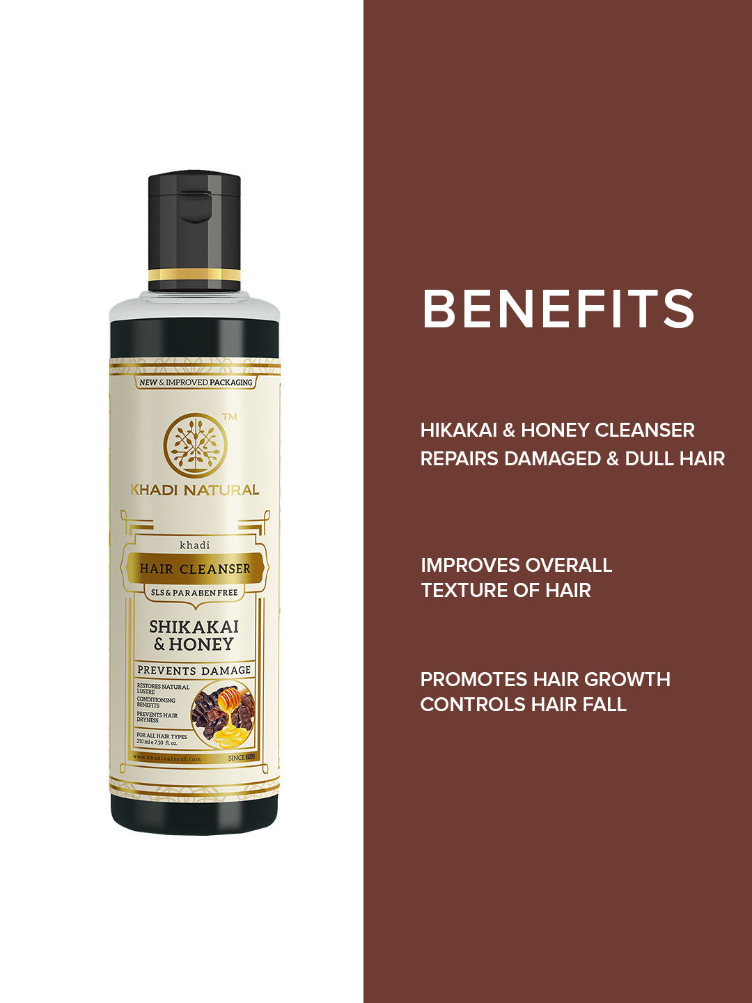 Buy Khadi Natural Ayurvedic Shikakai Hair Cleanser (210 ml) Online ...