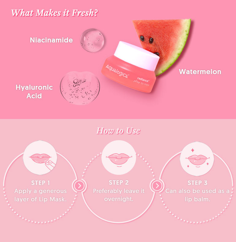 Aqualogica Radiance+ Plump Lip Mask 20 g