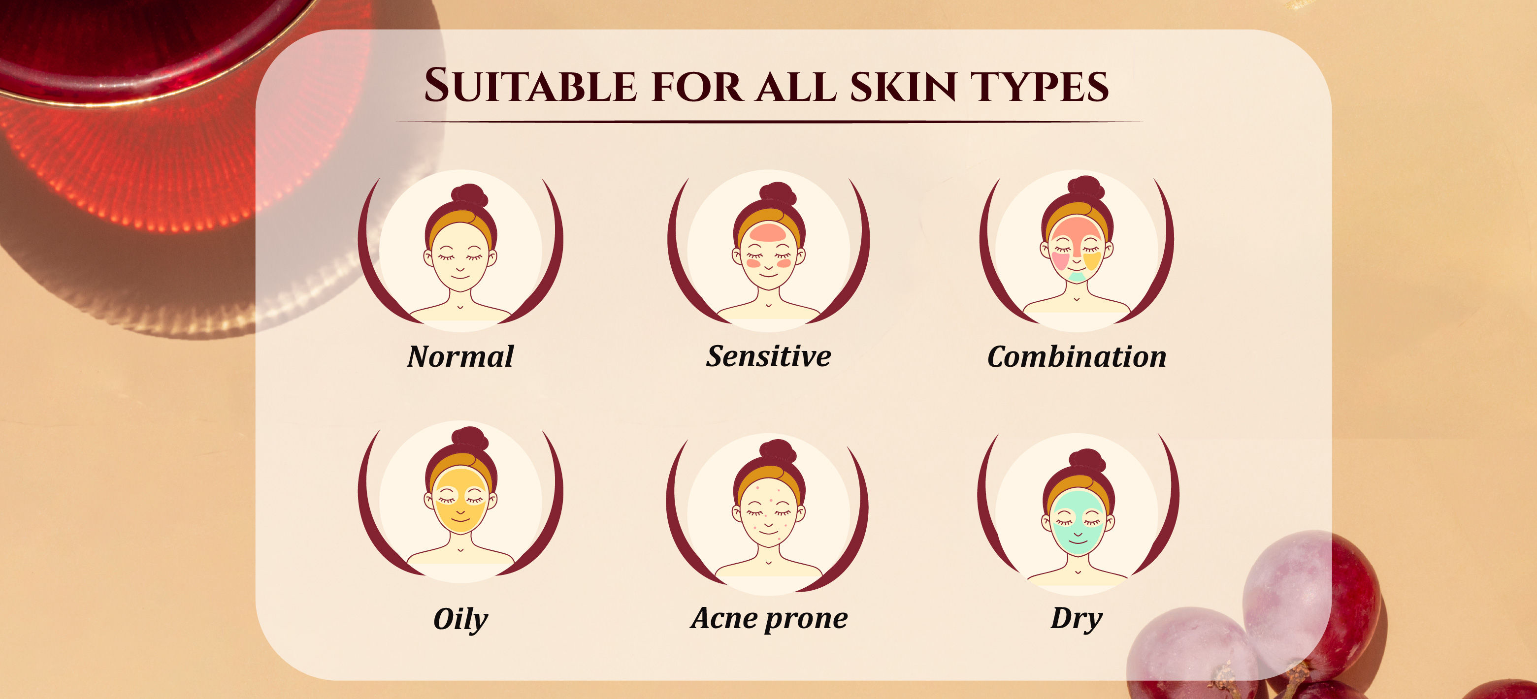 Amio Wellness Red Wine Serum with Vitamin C and Hyaluronic Acid 30ml