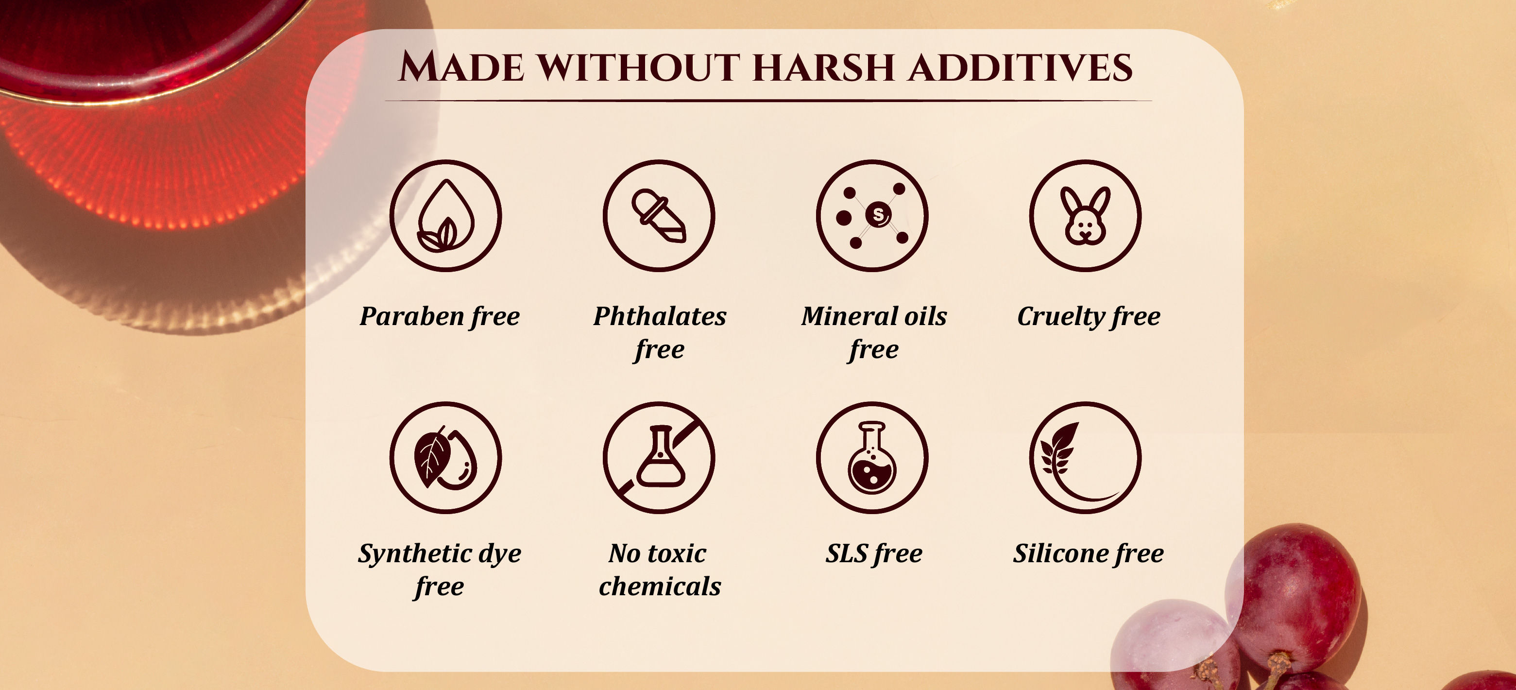 Amio Wellness Red Wine Serum with Vitamin C and Hyaluronic Acid 30ml