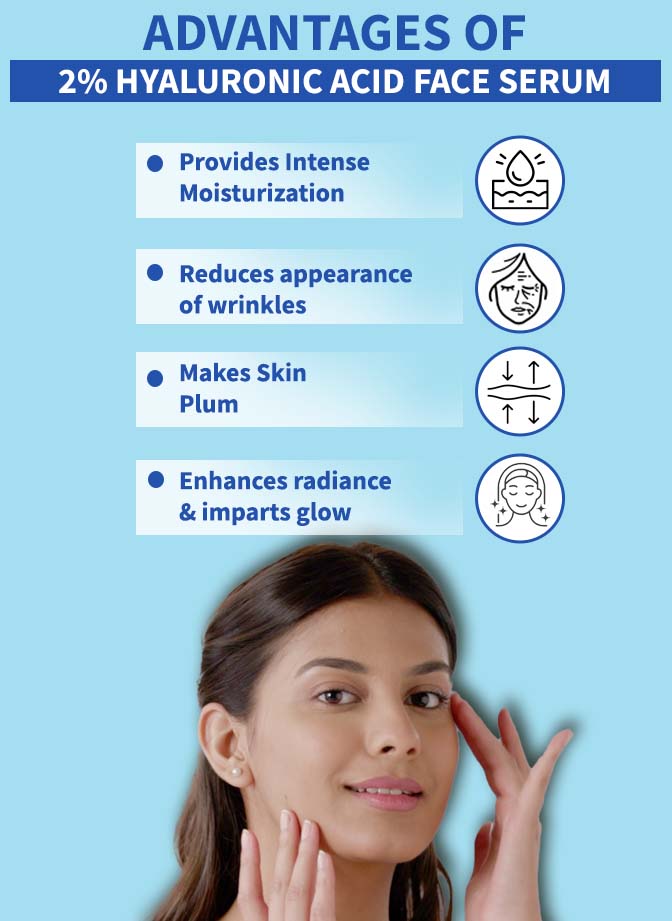 Dermdoc 2 Hyaluronic Acid Face Serum for Dry Skin 15ml