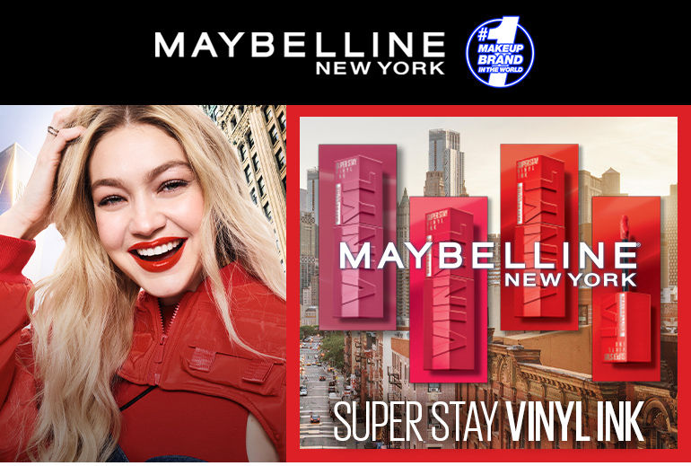 Maybelline New York Super Stay Vinyl Ink Longwear No-Budge Liquid CHOOSE  COLOR