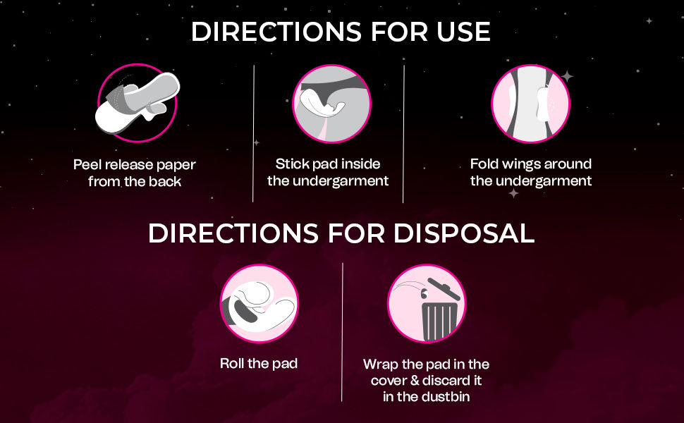 Paree Super Nights Sanitary Pads with Double Feather for Heavy Flow