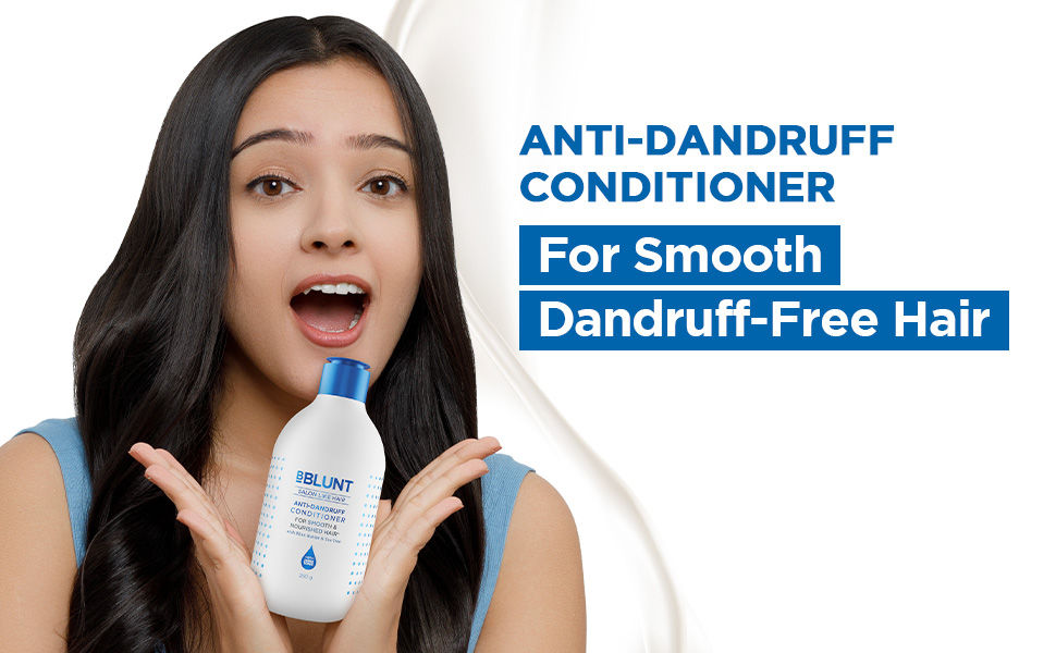 BBLUNT AntiDandruff Conditioner For Smooth & Nourished Hair 250 g