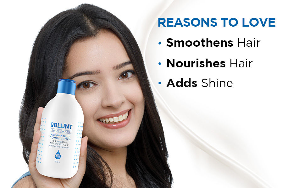 BBLUNT AntiDandruff Conditioner For Smooth & Nourished Hair 250 g