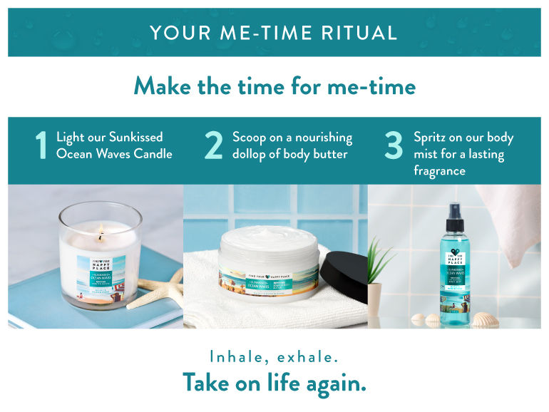 Find Your Happy Place Sunkissed Ocean Waves Souffle Body Butter Sea