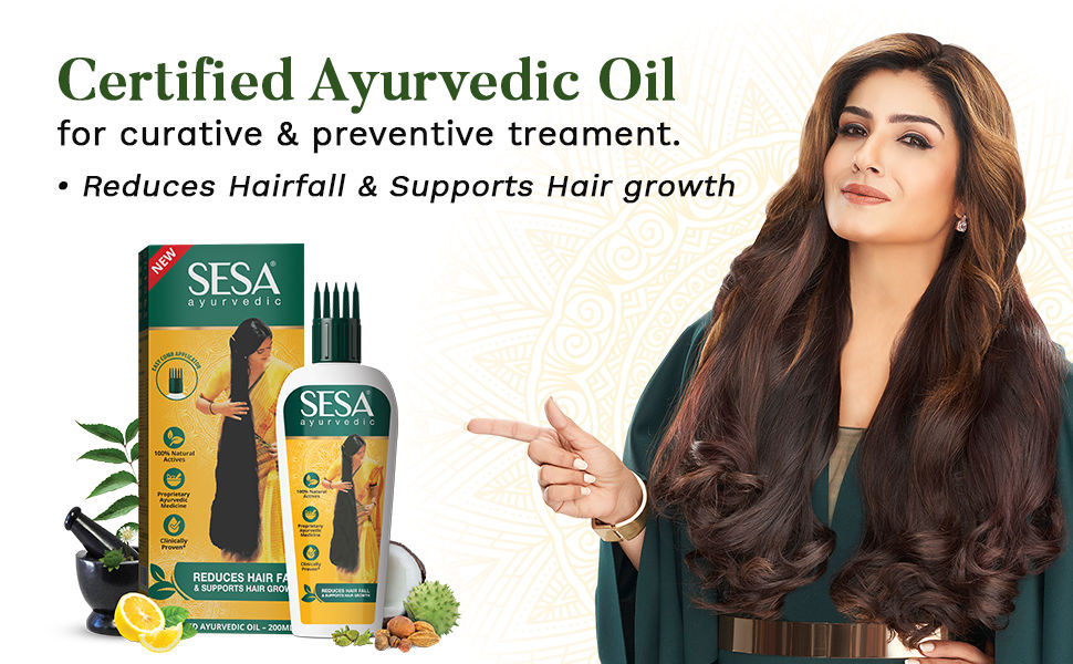 Onion Hair Growth Oil with Bhringraj  Sesa Care
