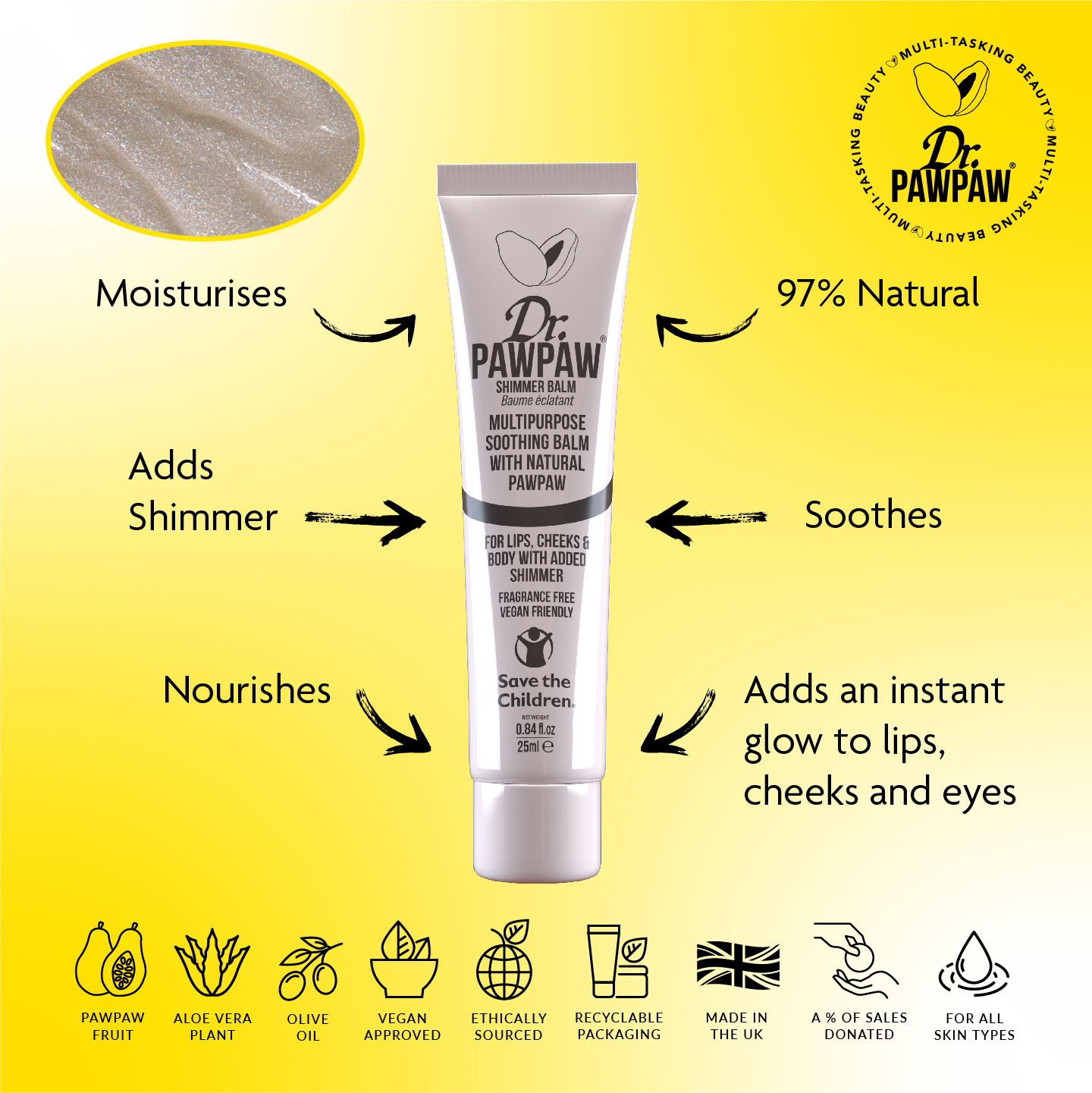 Dr.PAWPAW Shimmer Balm (25 ml)