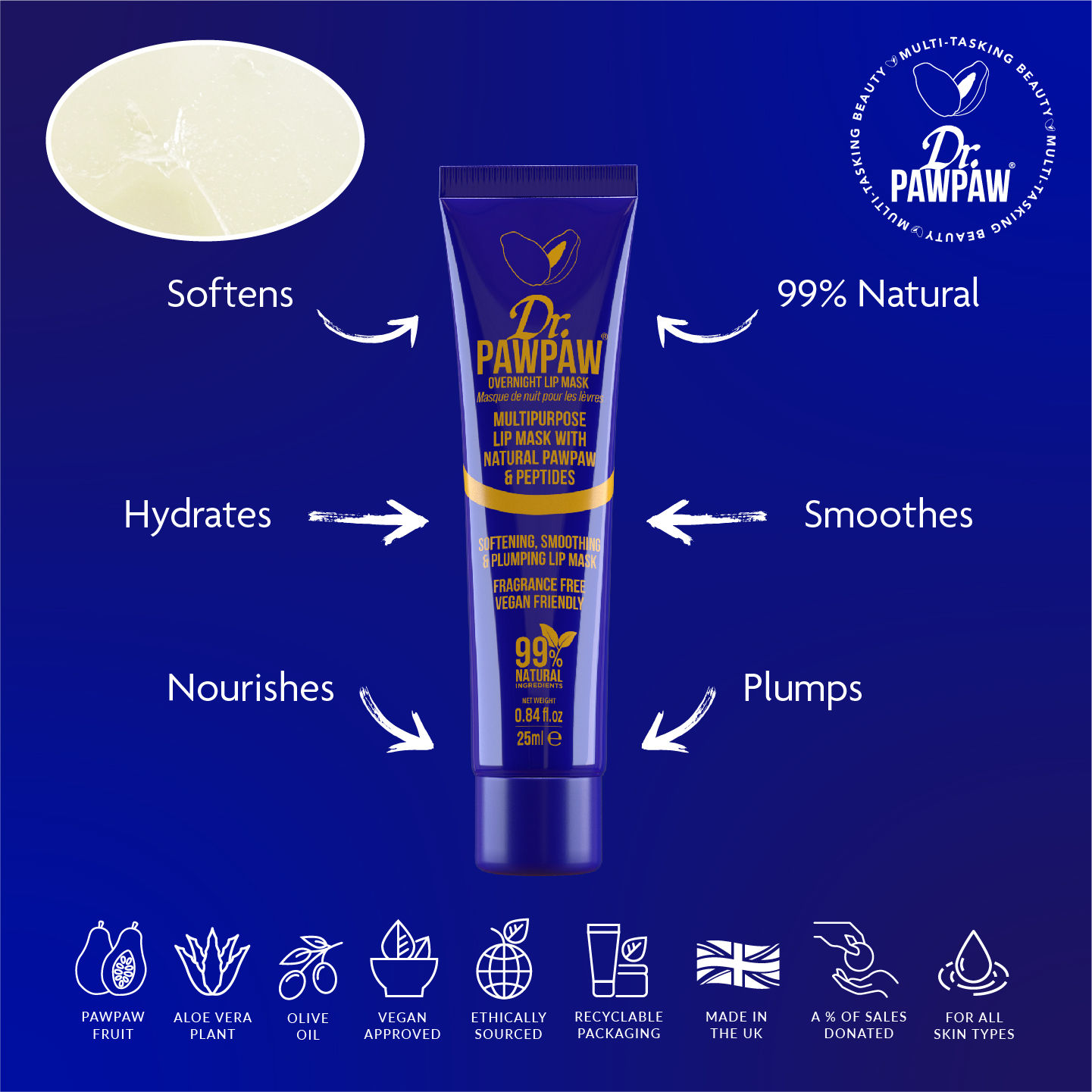 Dr.PAWPAW Overnight Lip Mask (25 ml)