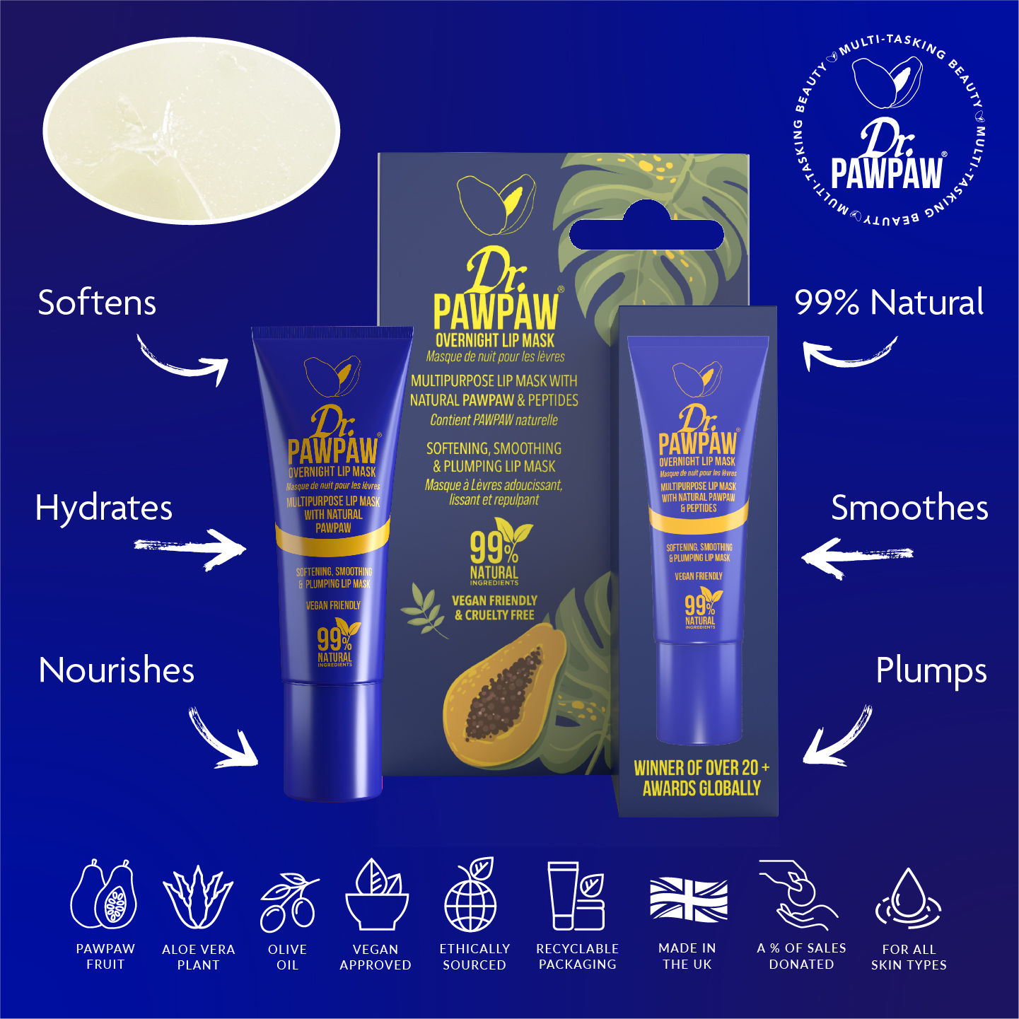 Dr.PAWPAW Overnight Lip Mask 10ml