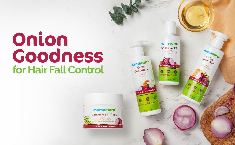 Buy Mamaearth Onion Hair Mask For Dry & Frizzy Hair, Controls Hairfall