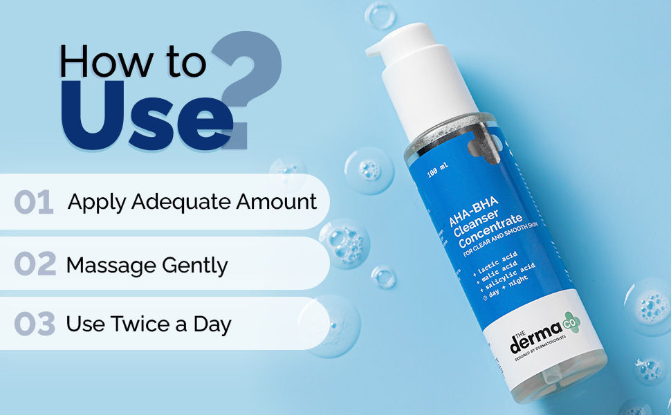 Buy The Derma co. AHABHA Foaming Cleanser Online Purplle