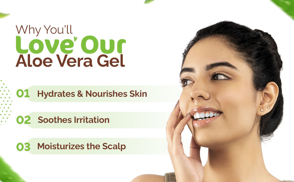 Buy Mamaearth Aloe Vera Gel with Pure Aloe Vera & Vitamin E for Skin ...