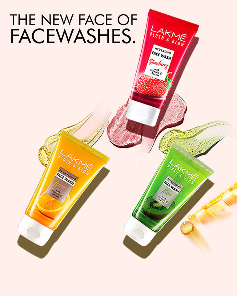 Lakme Blush & Glow Lemon Freshness Gel Face Wash with Lemon Extracts (50 g)
