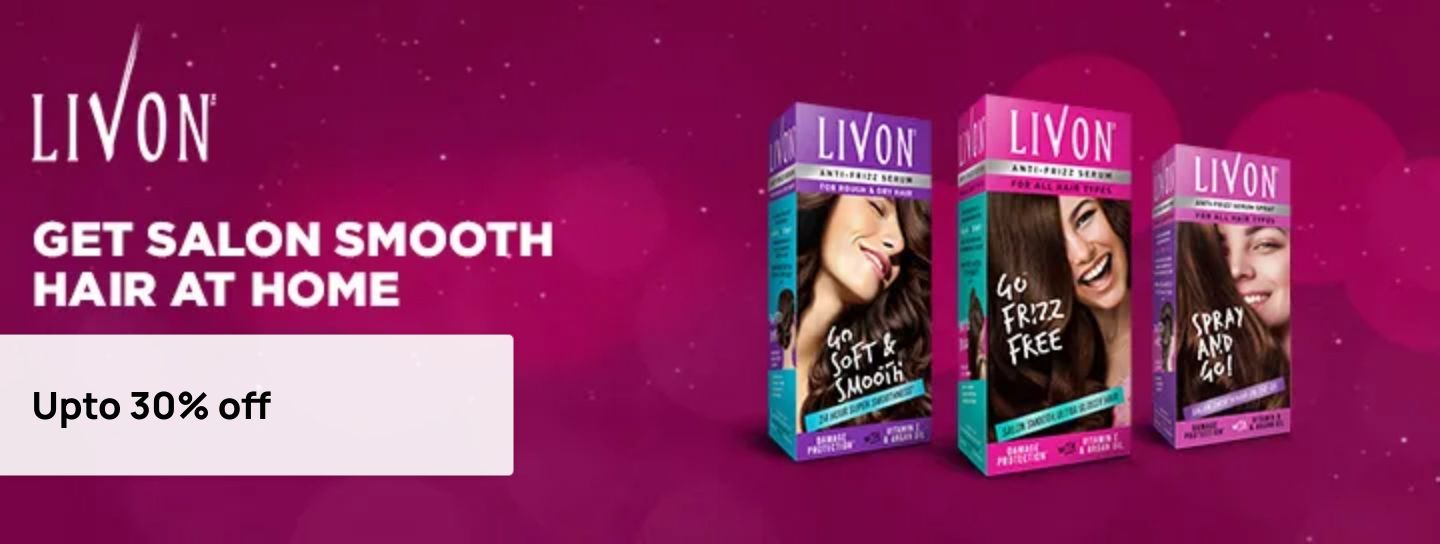 Buy Livon Products Online – Pamper your hair with silky, shiny locks.