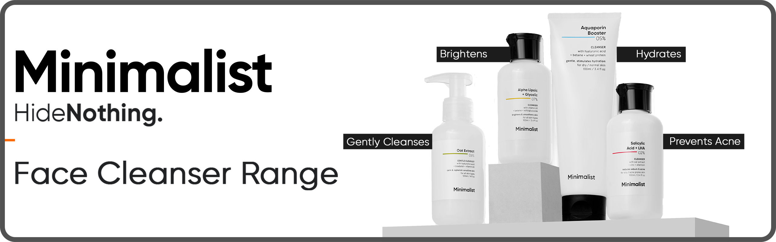 Minimalist: Buy Genuine Minimalist Products Online in India | Purplle