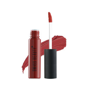 swiss beauty blood red lipstick