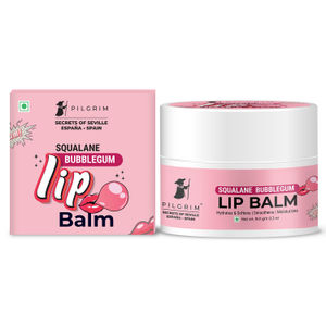 Pilgrim Squalane Bubblegum Lip Balm For Women & Men | Lip Balm For Dark