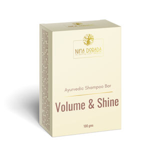 Nina Dorada Volume And Shine Shampoo Bar With Shea Butter, Shikakai, Reetha  And Rice Powder | Anti Hair Fall