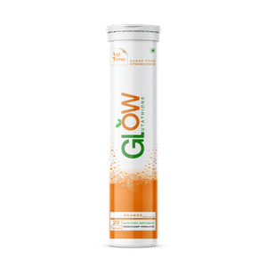 glow 500mg glutathione Glow Glutathione 2 in 1 Dermatologist Formulated Japanese L-Glutathione 500  mg + Vitamin C 1000 mg, Antioxidant for Skin Glow, Immune Booster,  Detoxifier, 20 Sugar Free Effervescent Tablets (Orange Flavour Drink)