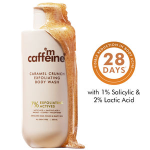 mCaffeine 7% Exfoliating Body Wash 300 ml - Image 1