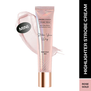 Faces Strobe Cream Mini Rose Gold 18ml - Image 1
