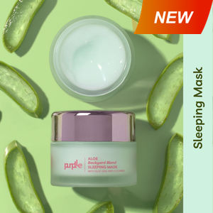 Purplle Aloe Backyard Blend Sleeping Mask with Aloe Vera and Cucumber (50  gm)