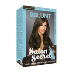 BBLUNT Salon Secret High Shine Creme Hair Colour Natural Brown 4.31 (100 gm) With Shine Tonic (8 ml)