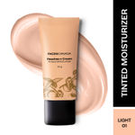 FACES CANADA Peaches N Cream Tinted Moisturizer - Light 01, 35 gm | Soft Peachy, Natural Glow | Lightly Tinted BB Cream | Non Oily Lightweight Gel Formula | Blends Easily | Suitable For All Skin Types