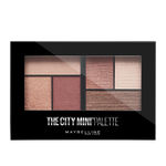 Maybelline New York Eyeshadow Palette, 6 Highly Blendable Shades, Sheer Finish, City Mini Palette, 5th Avenue Sunset, 6.1 gm