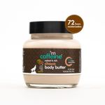 mCaffeine Naked & Rich Choco Body Butter| Cocoa Butter, Caramel | Deep Moisturizing, Reduces Stretch Marks and Heals Dry Skin | Upto 72 hours of Moisturization | 250 gm