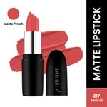 Swiss Beauty Pure Matte Lipstick - Apricot (3.8 gm)