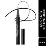 FACES CANADA Ultime Pro A Matte Made in Heaven Ink Eyeliner Mini - Black, 0.6 ml | Felt Tip Pen Liner For Ultra Fine Application | 24 Hr Long Stay Formula | Waterproof, Smudgeproof & Transferproof